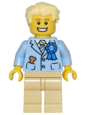 Preowned LEGO® Minifigure – col255 Dog Show Winner Series 16