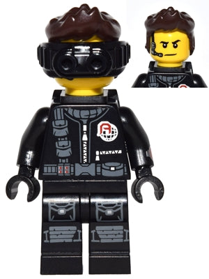 Preowned LEGO® Minifigure – col257 Spy Series 16