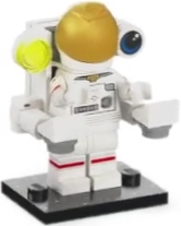 LEGO® Collectible Minifigure Series 26 – col26-1 Spacewalking Astronaut set w/Stand & Acces Complete Set