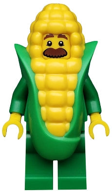 Preowned LEGO® Minifigure – col289 Corn Cob Guy Series 17