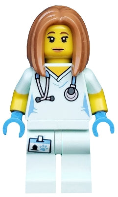 Preowned LEGO® Minifigure – col290 Veterinarian Series 17