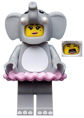 Preowned LEGO® Minifigure – col312 Elephant Girl Series 18
