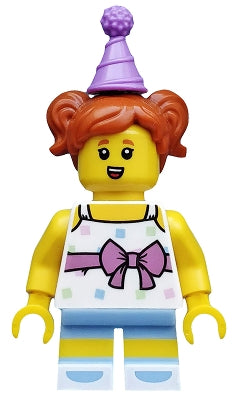 Preowned LEGO® Minifigure – col317 Birthday Party Girl Series 18