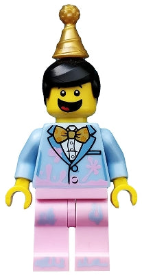 Preowned LEGO® Minifigure – col321 Birthday Cake Guy Series 18