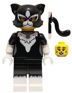 Preowned LEGO® Minifigure – col323 Cat Costume Girl Series 18