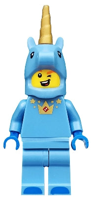 Preowned LEGO® Minifigure – col328 Unicorn Guy Series 18