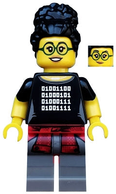 Preowned LEGO® Minifigure – col345 Programmer Series 19