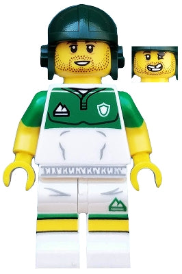 Preowned LEGO® Minifigure – col354 Rugby Player Series 19