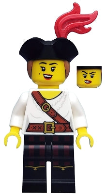 Preowned LEGO® Minifigure – col362 Pirate Girl Series 20