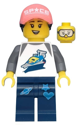 Preowned LEGO® Minifigure – col363 Space Fan Series 20