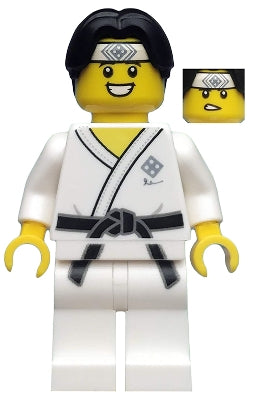 Preowned LEGO® Minifigure – col367 Martial Arts Boy Series 20