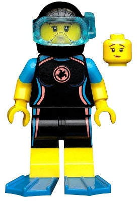 Preowned LEGO® Minifigure – col369 Sea Rescuer Series 20