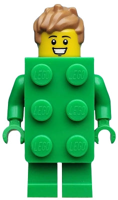Preowned LEGO® Minifigure – col370 Brick Costume Guy Series 20
