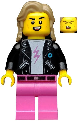 Preowned LEGO® Minifigure – col371 80s Musician Series 20
