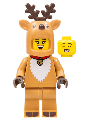 Preowned LEGO® Minifigure – col401 Reindeer Costume Series 23