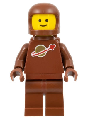 Preowned LEGO® Minifigure – col413 Brown Astronaut Series 24