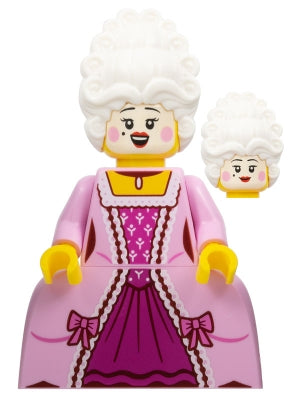Preowned LEGO® Minifigure – col421 Rococo Aristocrat Series 24