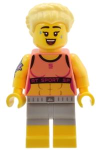 Preowned LEGO® Minifigure – Series 25 col430 Fitness Instructor