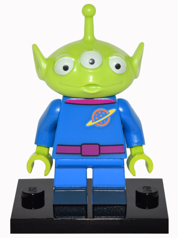 LEGO® Collectible Minifigure Series 1 – coldis-2 Alien Disney set w/Stand & Acces Complete Set with Stand & Accessories