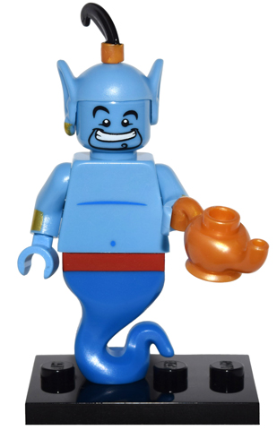 LEGO® Collectible Minifigure Series 1 – coldis-5 Genie Disney set w/Stand & Acces Complete Set with Stand & Accessories