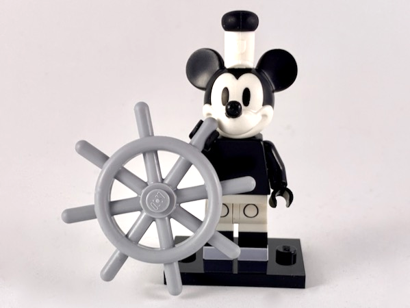 LEGO® Collectible Minifigure Series 2 – coldis2-1 Vintage Mickey Disney set w/Stand & Acces Complete Set