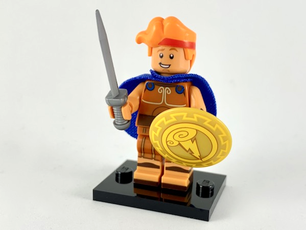 LEGO® Collectible Minifigure Series 2 – coldis2-14 Hercules Disney set w/Stand & Acces Complete Set with Stand & Accessories