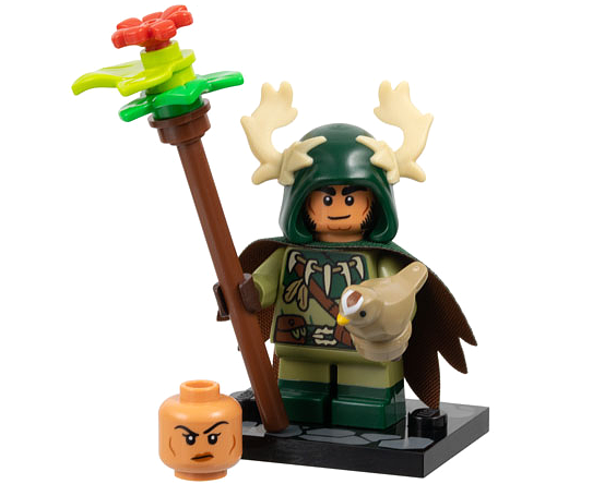 LEGO® Collectible Minifigure Series – coldnd-5 Halfling Druid Dungeons & Dragons set w/Stand & Acces Complete Set