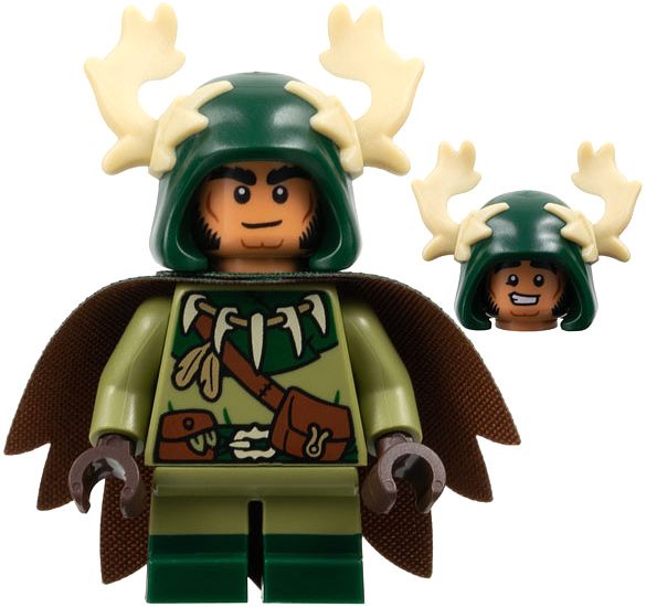 Preowned LEGO® Minifigure – Series 27 Dungeons & Dragons coldnd05 Halfling Druid