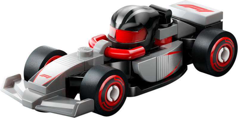 LEGO® Minifigure colf1rc-12 F1 Race Car, F1 Collectible Race Cars