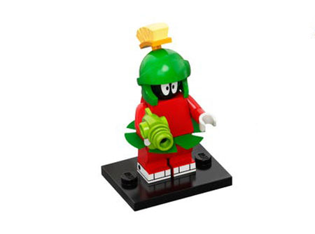 LEGO® Collectible Minifigure Series – collt-10 Marvin the Martian set w/Stand & Acces Complete Set with Stand & Accessories