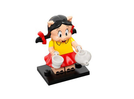 LEGO® Collectible Minifigure Series – collt-11 Petunia Pig set w/Stand & Acces Complete Set with Stand & Accessories