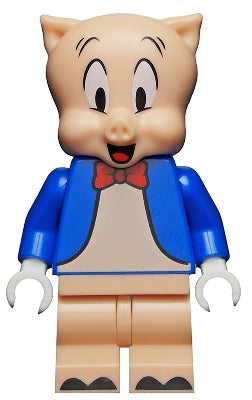 Preowned LEGO® Minifigure – Looney Toons collt12 Porky Pig Looney Tunes