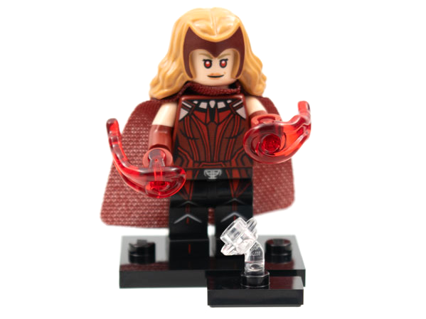 LEGO® Collectible Minifigure Series 1 – colmar-1 The Scarlet Witch Marvel Studios  Set Complete Set with Stand & Accessories