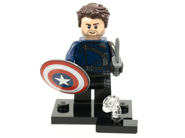 LEGO® Collectible Minifigure Series 1 – colmar-4 Winter Soldier Marvel Studios Set Complete Set with Stand & Accessories