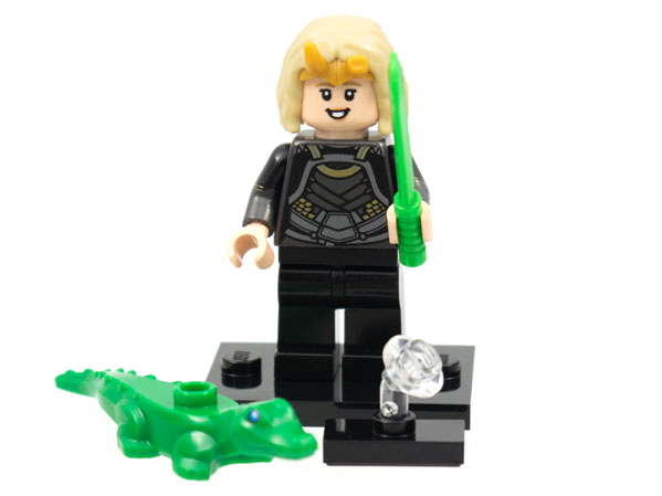 LEGO® Collectible Minifigure Series 1 – colmar-7 Sylvie Marvel Studios set w/Stand & Acces Complete Set