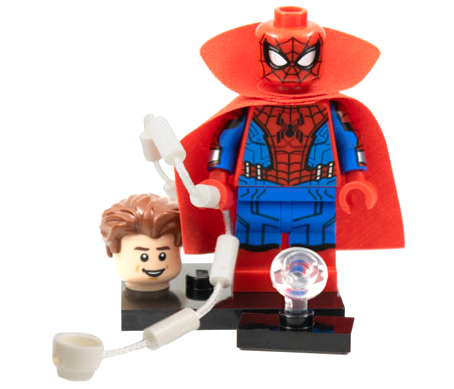 LEGO® Collectible Minifigure Series 1 – colmar-8 Zombie Hunter Spidey Marvel  Set Complete Set with Stand & Accessories