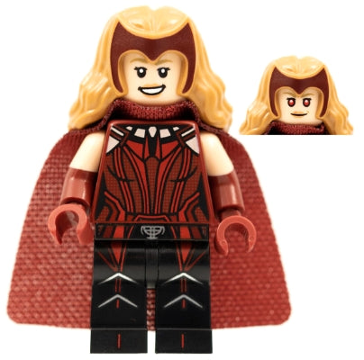 Preowned LEGO® Minifigure – Marvel Studios Series 1 colmar01 The Scarlet Witch