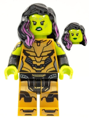 Preowned LEGO® Minifigure – Marvel Studios Series 1 colmar12 Gamora w/Blade of Thanos