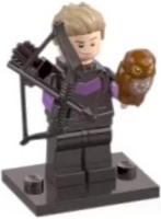 LEGO® Collectible Minifigure Series 2 – colmar2-6 Hawkeye Marvel Studios Set Complete Set with Stand & Accessories