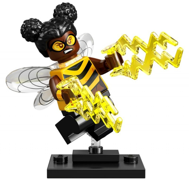 LEGO® Collectible Minifigure Series – colsh-14 Bumblebee DC Super Heroes set w/Stand & Acces Complete Set
