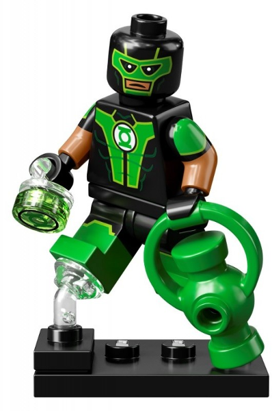 LEGO® Collectible Minifigure Series – colsh-8 Green Lantern DC Super Heroes set w/Stand & Acces Complete Set