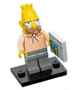 LEGO® Collectible Minifigure Series 1 – colsim-6 Grampa Simpson The Simpsons Set Complete Set with Stand & Accessories