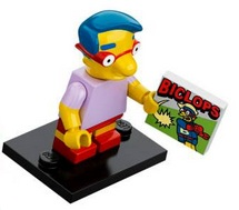 LEGO® Collectible Minifigure Series 1 – colsim-9 Milhouse Van Houten The Simpsons Set Complete Set with Stand & Accessories