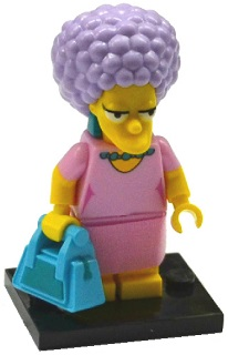 LEGO® Collectible Minifigure Series 2 – colsim2-12 Patty The Simpsons Set Complete Set with Stand & Accessories