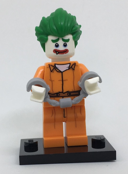 LEGO® Collectible Minifigure Series 1 – coltlbm-8 Arkham Asylum Joker The LEGO Batman Movie Full Set Complete Set