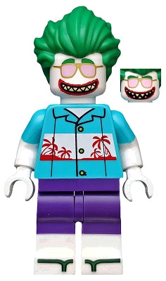 Preowned LEGO® Minifigure – LEGO® Batman Movie Series 2 coltlbm31 Vacation The Joker
