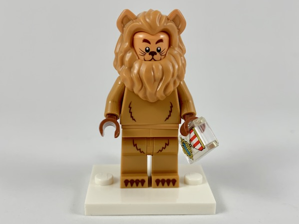 LEGO® Collectible Minifigure Series – coltlm2-17 Cowardly Lion The LEGO Movie 2 set w/Stand & Acces Complete Set