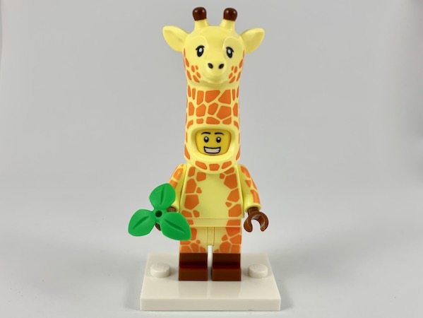 LEGO® Collectible Minifigure Series – coltlm2-4 Giraffe Guy The LEGO Movie 2 set w/Stand & Acces Complete Set