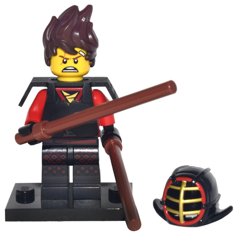 LEGO® Collectible Minifigure Series – coltlnm-1 Kai Kendo The LEGO NINJAGO Movie Set Complete Set with Stand & Accessories