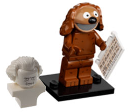 LEGO® Collectible Minifigure Series – coltm-1 Rowlf the Dog The Muppets set w/Stand & Acces Complete Set
